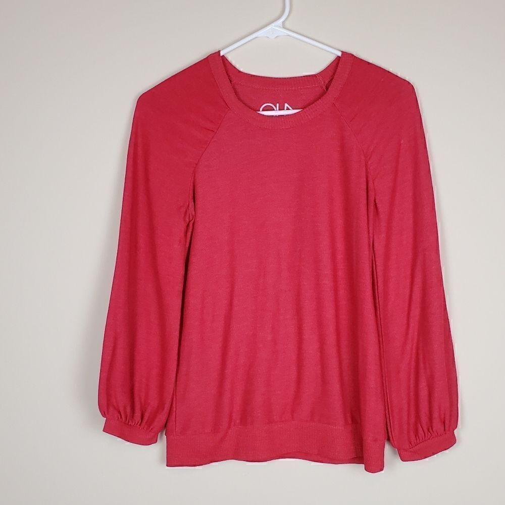 Chaser Red Long Sleeve Top